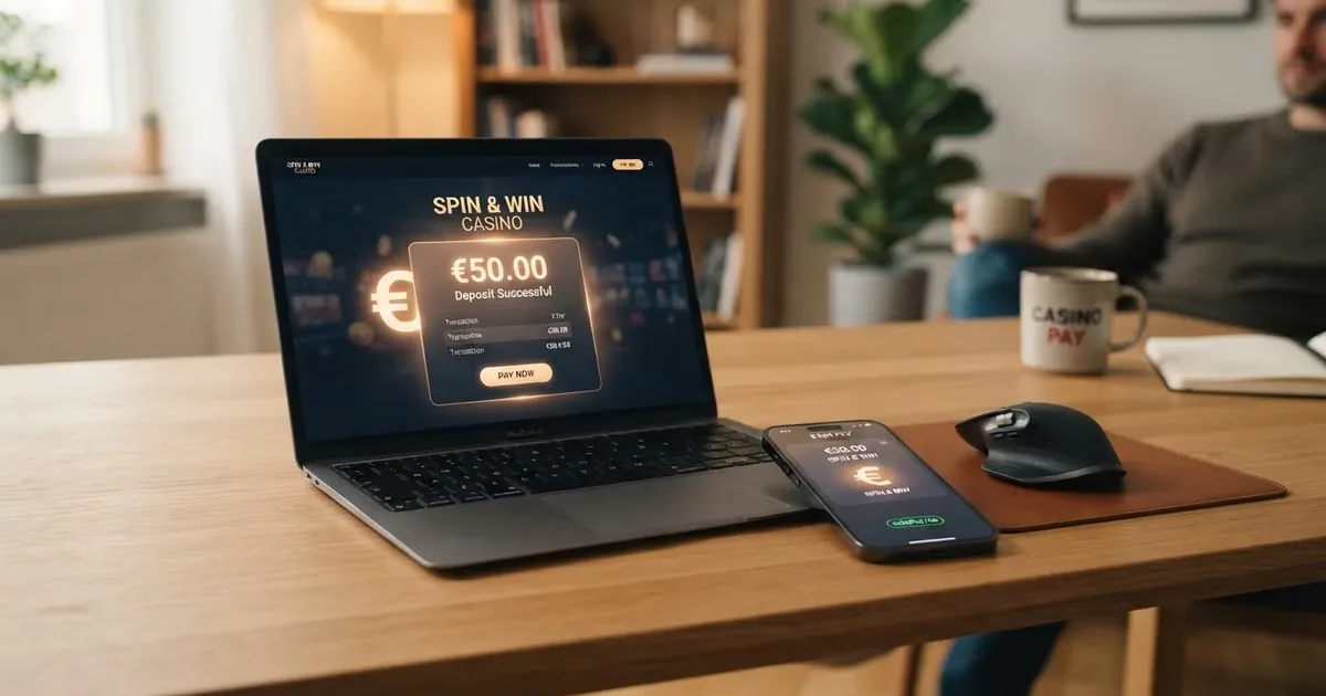 MiFinity-Wallet auf Smartphone und Laptop mit sichtbarem Euro-Guthaben