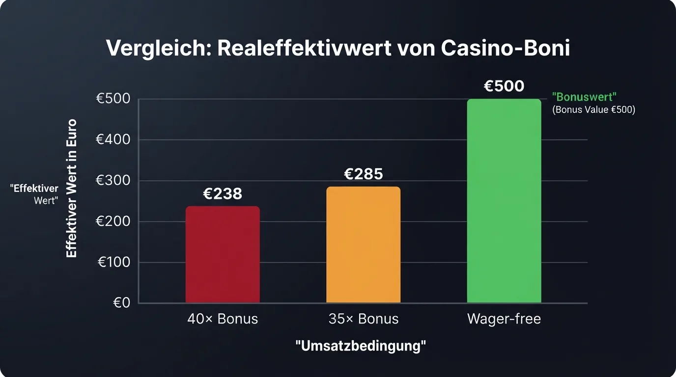 Infografik zur Mechanik der Umsatzbedingungen