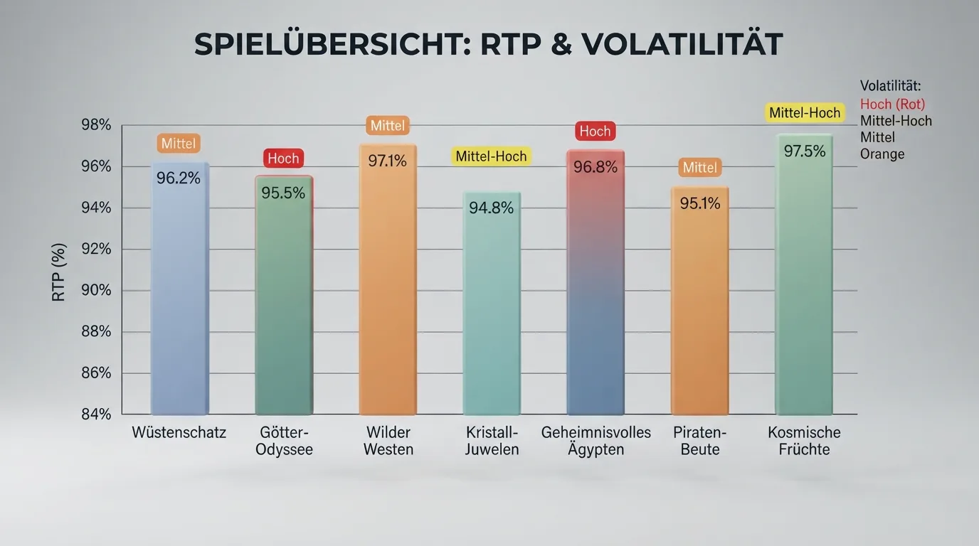 RTP und Volatilität als zentrale Kennzahlen eines Spielautomaten