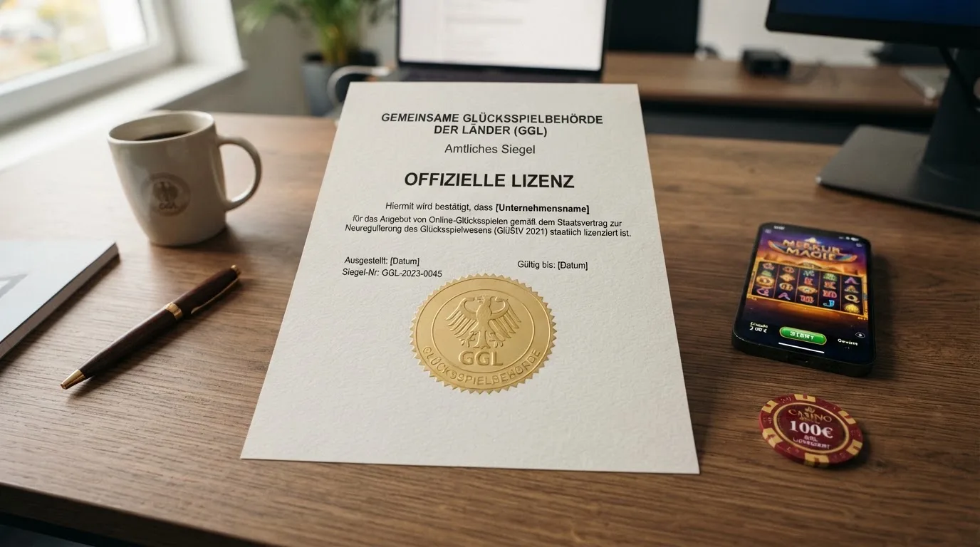 GGL-Logo und die drei lizenzierten Produktkategorien als Grafikelemente