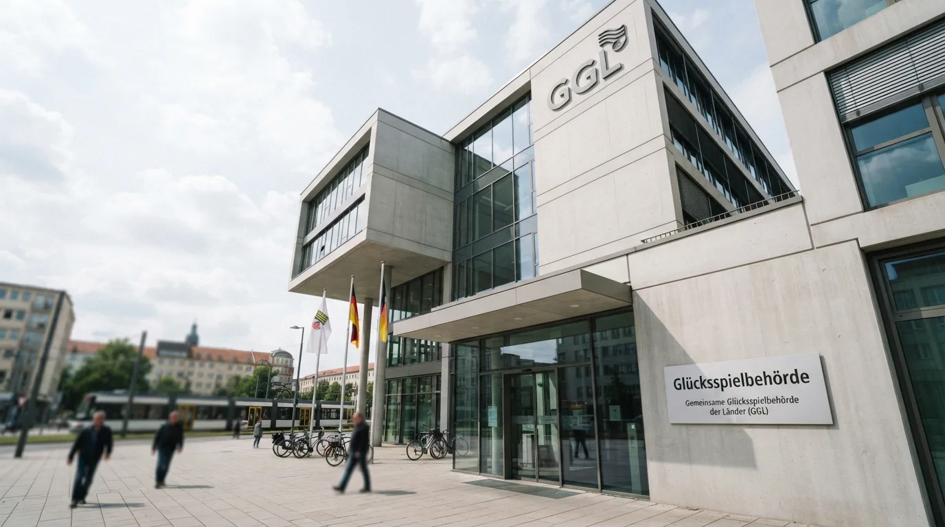 GGL-Gebäude als Symbol der deutschen Glücksspielaufsicht