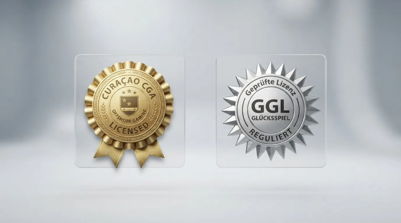 Gegenüberstellung Curaçao-Lizenz und GGL-Erlaubnis