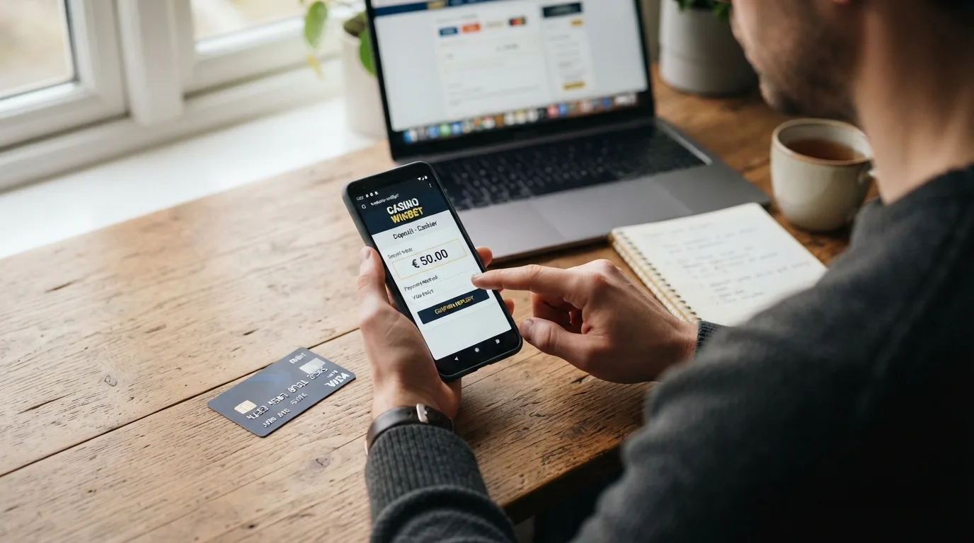 Mastercard-Einzahlung