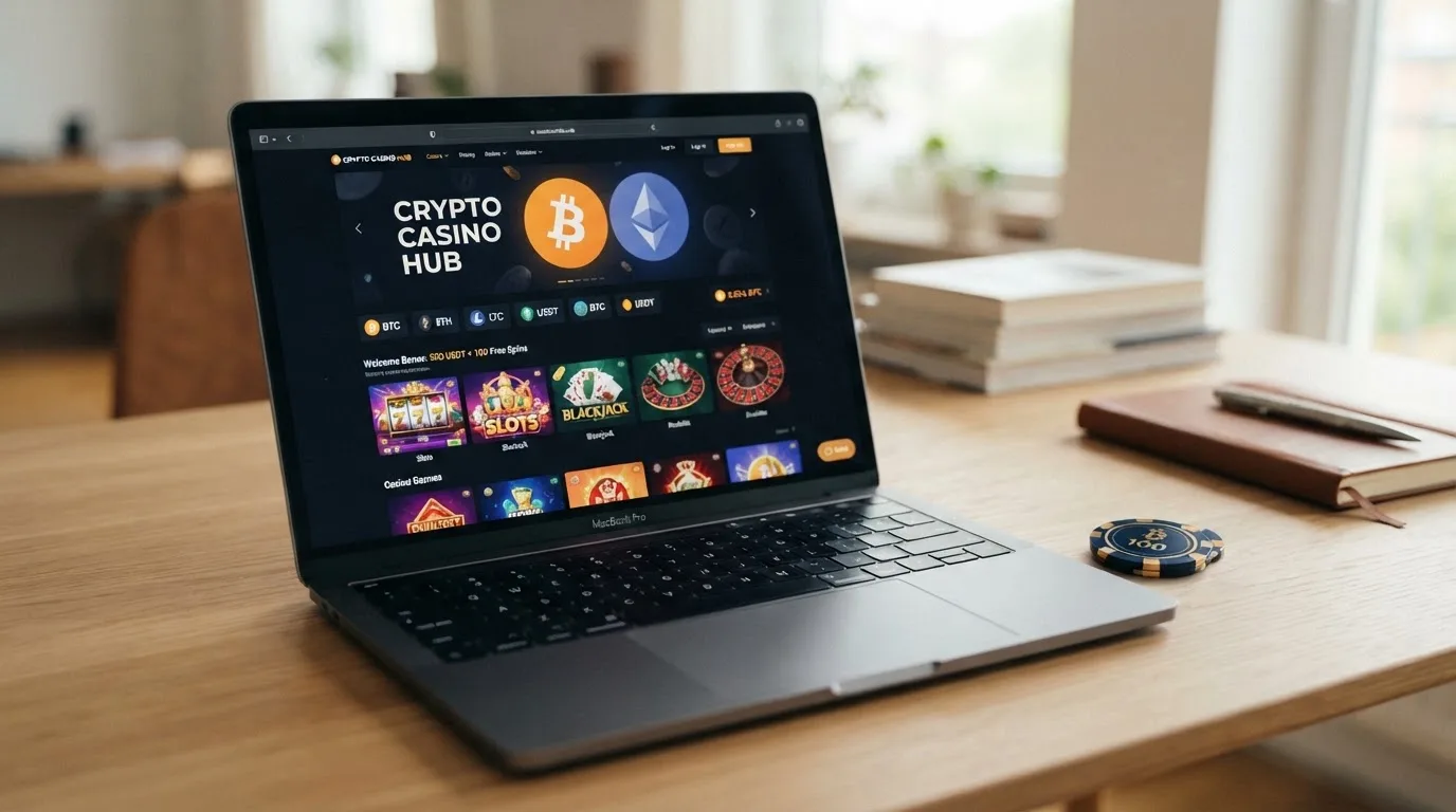 Frisches Casino-Portal mit BCH-Branding, modernes UI, „Neu