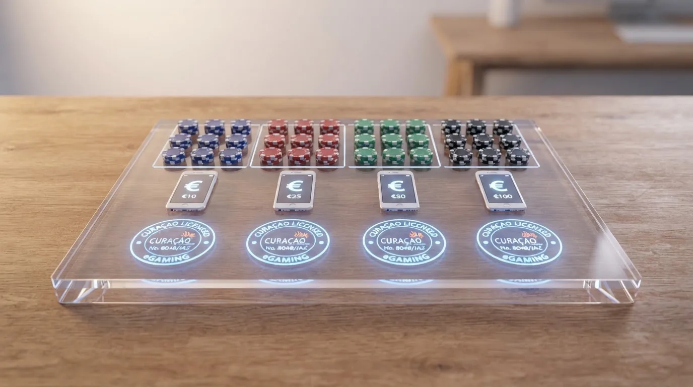 Vergleichstabelle der zehn Krypto-Casinos mit Bonus und Lizenz